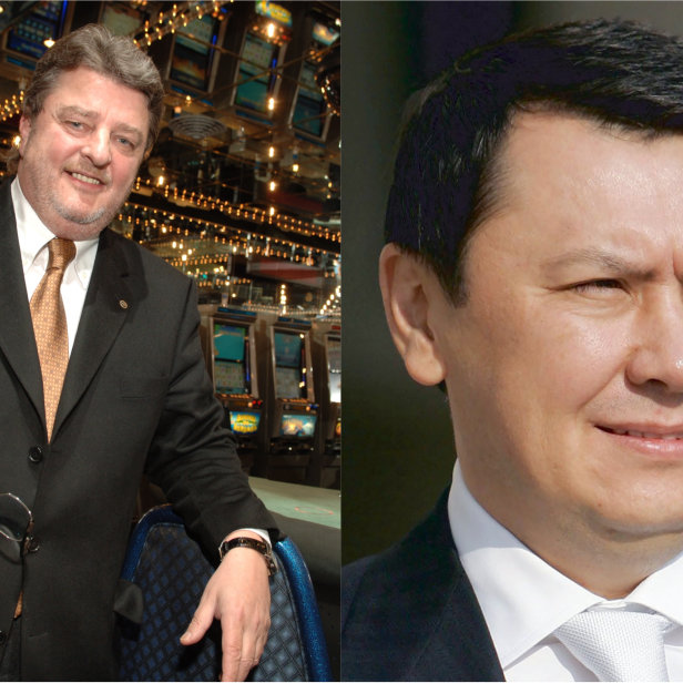 Johann Graf und Rakhat Aliyev
